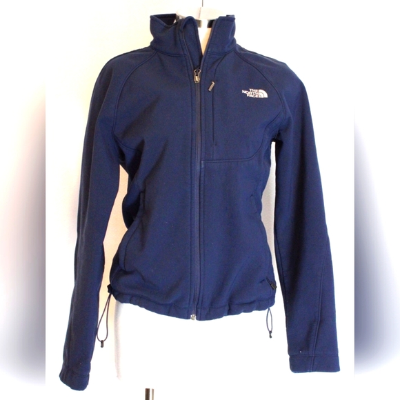 Women’s Medium Navy North Face Fleece Jacket - Picture 2 of 8